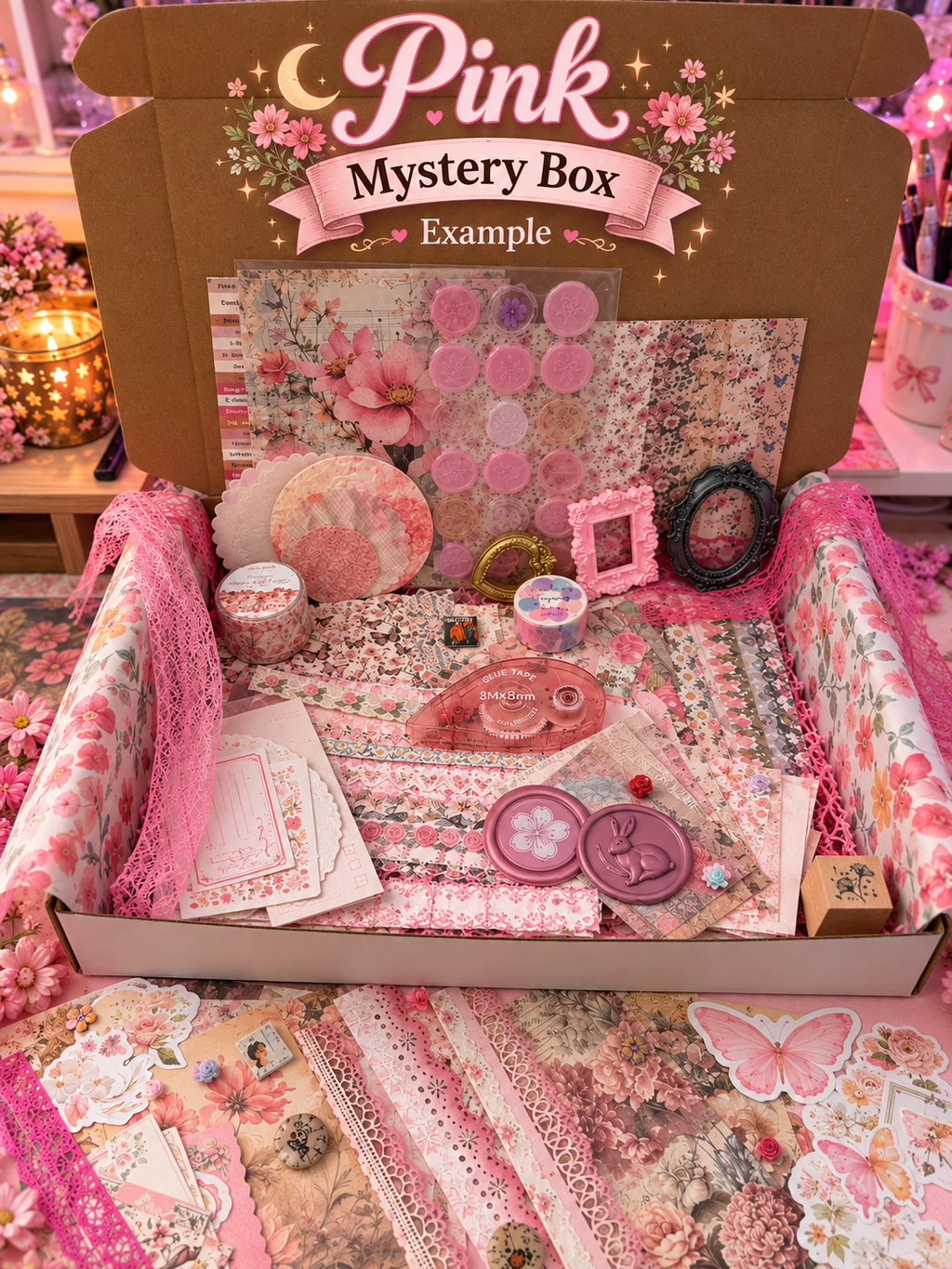 Mystery Scrapbooking Kit | Choose You Color Theme